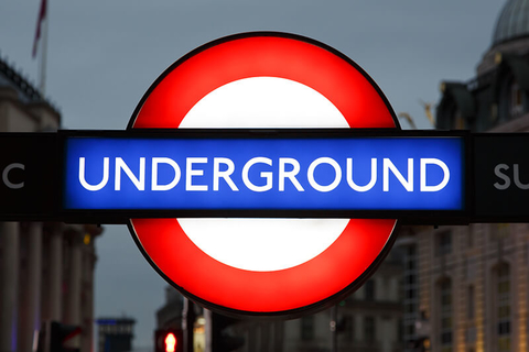 London Underground sign // Photo by pownibe/iStock/Getty Images Plus/Getty Images London Underground sign
