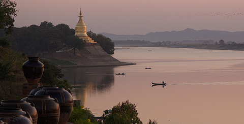 Burma Irrawaddy River // Photo by FishTales/iStock/Getty Images Plus/Getty Images Burma Irrawaddy River
