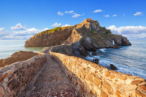San Juan de Gaztelugatze // Photo by JoseIgnacioSoto/iStock/Getty Images Plus/Getty Images San Juan de Gaztelugatze in Spain
