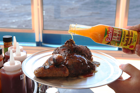 Pig and Anchor Barbeque Smokehouse on Carnival Dream Editorial Pig and Anchor Barbeque Smokehouse on Carnival Dream