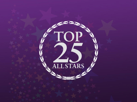 Top 25 All Stars Sign Up Header Image Top 25 All Stars Sign Up Header Image