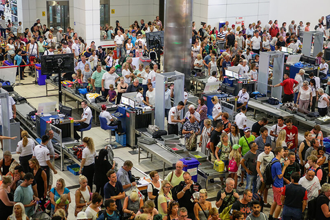 airport line // Photo by MariusLtu/iStock/Getty Images Plus/Getty Images airport line