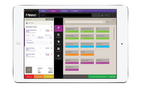 Meevo The new Meevo 2.0 has the ability to fully function on all devices, from a Mac or PC to an iPhone or Android.