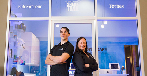 Glace Cryotherapy owners Skyler Scarlett and Brittaney Scarlett-Torres