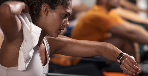 Orangetheory Member Using Apple Watch