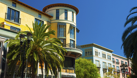 San Jose's Santana Row district