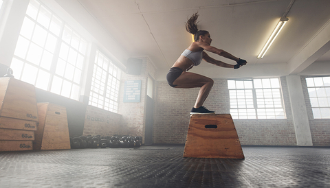 box jumps