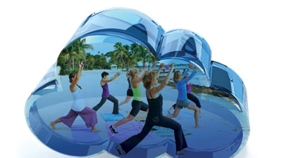 Using cloudbased computing technology trainers can schedule and run a boot camp or class outside the facility on a beach or in a local park