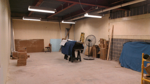 The North Suburban YMCA Northbrook IL is raising 300000 to turn an unfinished room pictured into a wellness center for kids and families Photo courtesy of the North Suburban YMCA