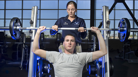 Although military fitness facilities have made small changes to facility operations most have not been significantly affected by recent budgets cuts Photo courtesy of the US Air Force