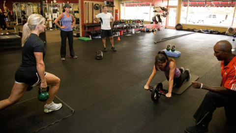 North Point Fitness is not only a club in Roswell GA it is a licensed personal training system that many clubs offer in their premium packages Photo courtesy of North Point Fitness