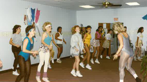 Those who do not learn from history may be doomed to repeat fitness fashion mistakes from 30 years ago The participants in this aerobics class at Nautilus Health Center in Huntsville TX from the 1980s were stylish then but would be looked at much differently today as would other pieces of the health club business from 30 years ago Photo courtesy of Matthew Wagner