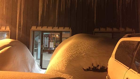 The Longfellow Clubs near Boston have been hit hard by snow this winter along with other clubs in the region blowing through its snow removal budget by the end of February Photo courtesy of Longfellow Clubs