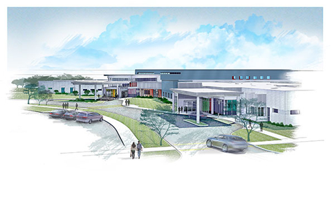An artist39s rendering of the Center for Integrated Wellness in Bloomington Illinois Photo courtesy Signet Enterprises