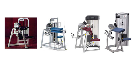The recalled Cybex International Arm Curl Machine models from left to right VR2 VR2TA Eagle and VR3 Photo courtesy US Consumer Product Safety Commission