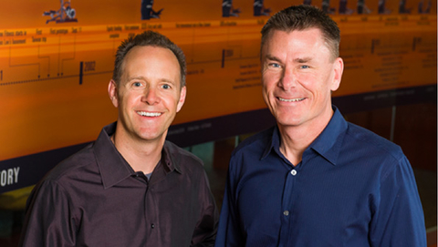 Tim Porth left and Dennis Lee right cofounded Octane Fitness in 2001 The two remain with the company Porth is now vice president product development commercial and specialty Lee39s new title is vice president general manager commercial and specialty Photo courtesy Octane Fitness
