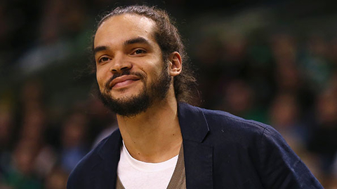 Chicago Bulls player Joakim Noah opened the first two of several planned Crunch Fitness locations in the Chicago area Photo by Maddie Meyer Getty Images