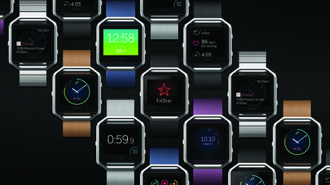 Fitbit39s Blaze shown here and Alta models sold one million units each in the latter part of the first quarter Photo courtesy Fitbit