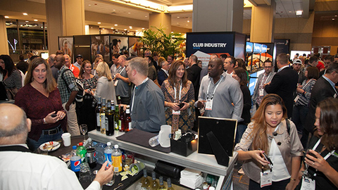 The Club Industry Show kicked off on Oct 12 at the Hyatt Regency Chicago with a day of conference sessions and an evening welcome reception which was sponsored by The Abs Co