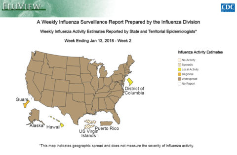 flu map flu map