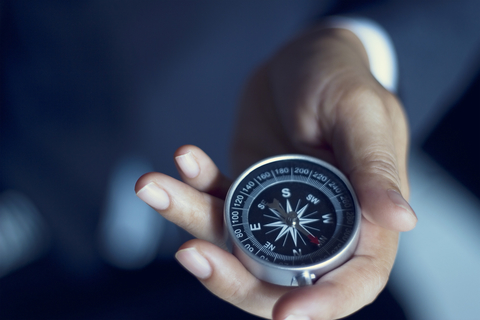 Compass (credit: Getty/ipopba) Compass in a man's hand