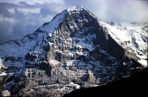 The north face of the Eiger The north face of the Eiger