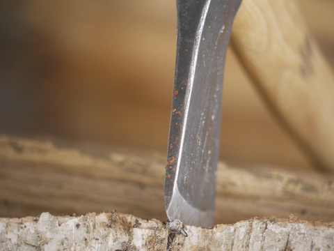 Axe An axe in a stump