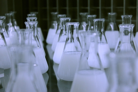 lab flasks lab