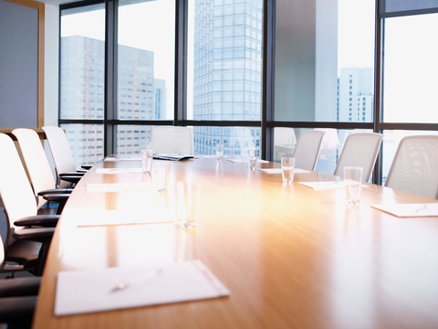 Boardroom Empty boardroom