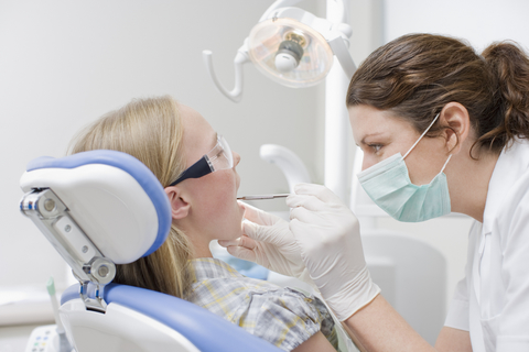Dentist with child (credit: Getty/Robert Daly) Dentist with child