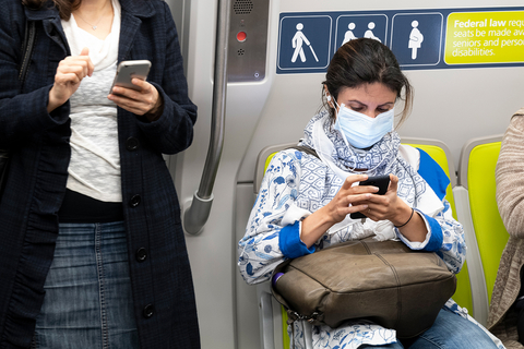 Coronavirus Subway Train Coronavirus Subway Train