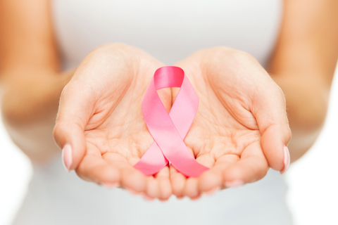Breast Cancer Ribbon Photo via Shutterstock by Syda Productions