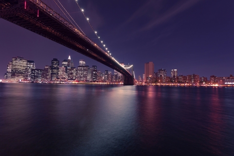 new york skyline bridge New York City