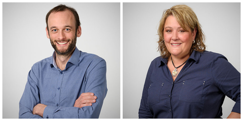 HotSpot cofounders Jonathan Montagu and Geraldine Harriman HotSpot