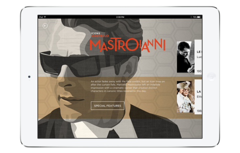 FilmStruck promotional image 800px (Turner) FilmStruck's SVOD catalog will include films by Marcello Mastroianni, among others. (Image: Turner)