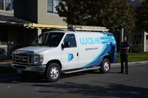 WaveTruck Wave Broadband truck