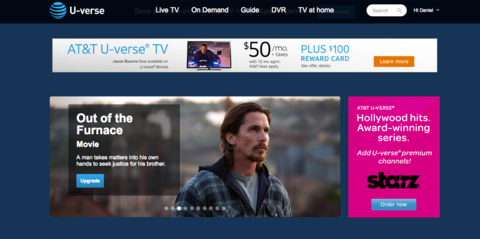 uverse.com U-verse website