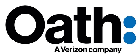 Verizon Oath logo (Verizon) Verizon Oath logo (Verizon)