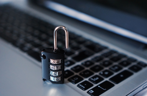 Cyber security keyboard with lock on top - 800 px (Pixabay) Cybersecurity