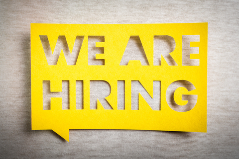 We are hiring sign Hiring sign