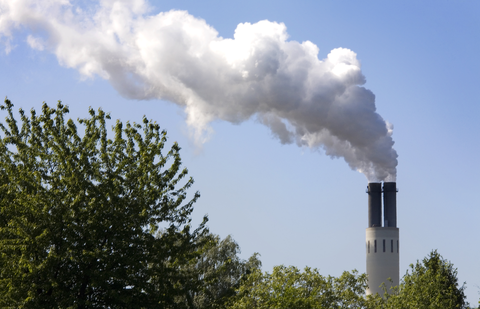 smokestacks The flue gases of coal-fired power plants must be continuously monitored (WikipediaCommons)