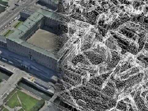 Lidar Map Kaarta’s Stencil 2-32 is a mobile lidar scanning solution that uses sensors from Velodyne (Bing)