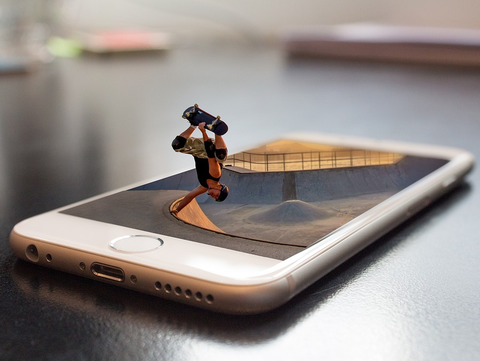 Augmented reality Augmented reality (AR) on smartphones requires sensors that very accurately determine the distance of objects from the phone