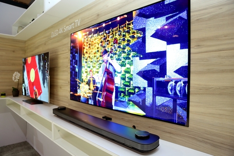 LG Wallpaper OLED Hotel TV Four trends in television technology this year