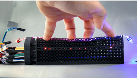 Cornell U develops optical lace to enhance robot sensitivity Cornell U develops optical lace to enhance robot sensitivity