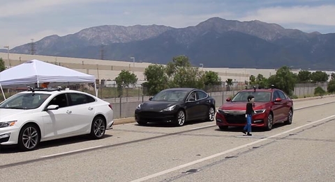 AAA study says emergency braking systems don’t work at night AAA study says emergency braking systems don’t work at night