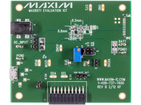 Maxim MAX8971 The global market for electronic battery management systems is expected to grow at a CAGR of 11.6% through 2023, according to a study by Radiant Insights.
