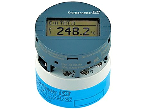 Endress+Hauser’s iTEMP TMT71 and TMT72 single-channel transmitters Endress+Hauser’s iTEMP TMT71 and TMT72 single-channel temperature transmitters are available with an integrated Bluetooth interface that enables users to wirelessly display measured values and perform configuration tasks.