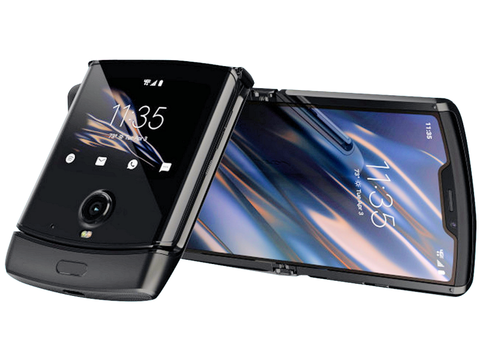 Motorola Razr 2019 Motorola's latest Razr is a foldable phone that features a durable hinge and a $1,500 price tag.