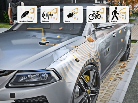Continental unveils low-impact vehicle sensor Continental’s CoSSy sensing system can differentiate between airborne sound, knocks, dents, and scratches for multi-purpose applications.